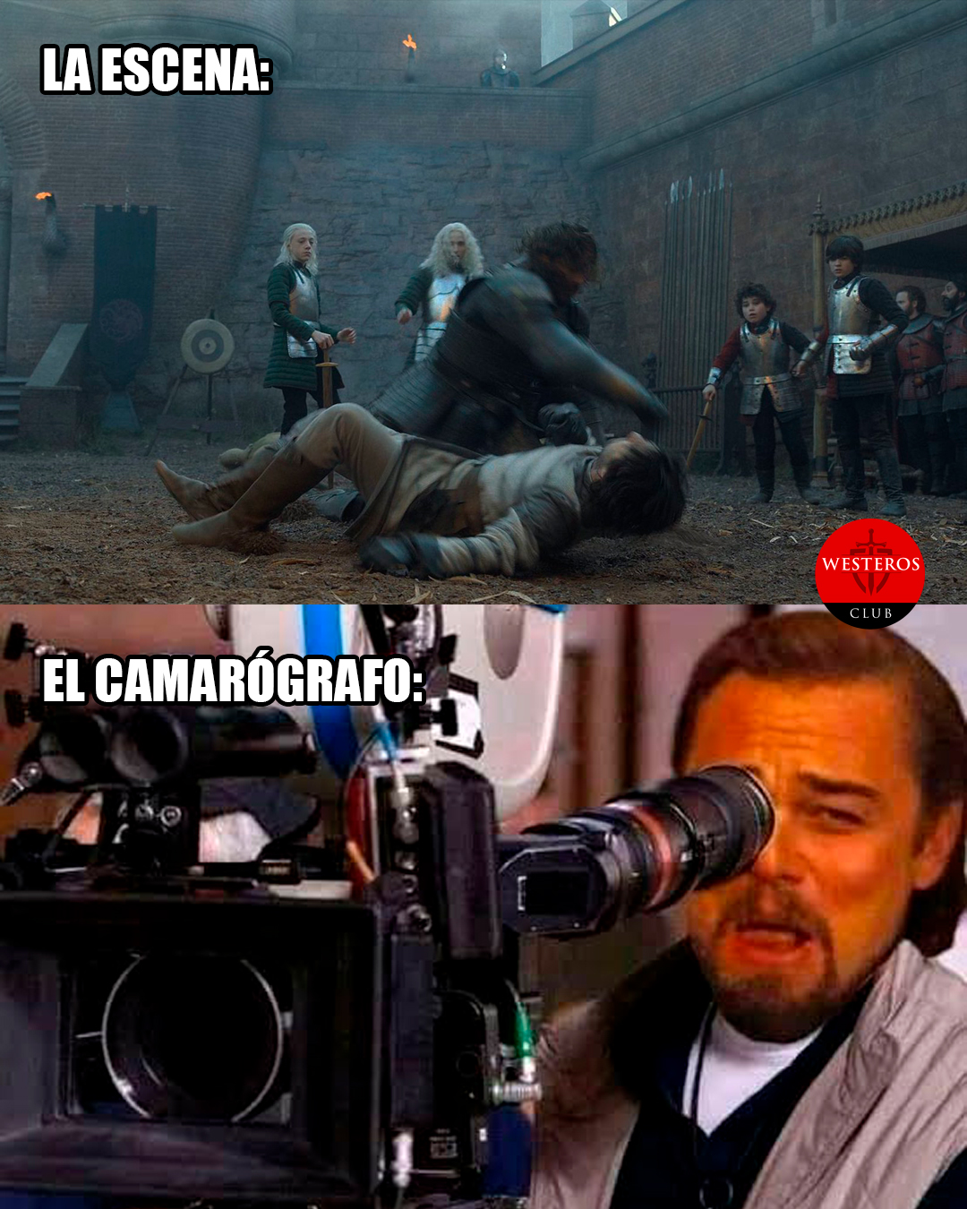 El Camarógrafo En La Escena De Harwin Y Criston 3616