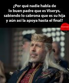 Viserys demostrando ser buen padre